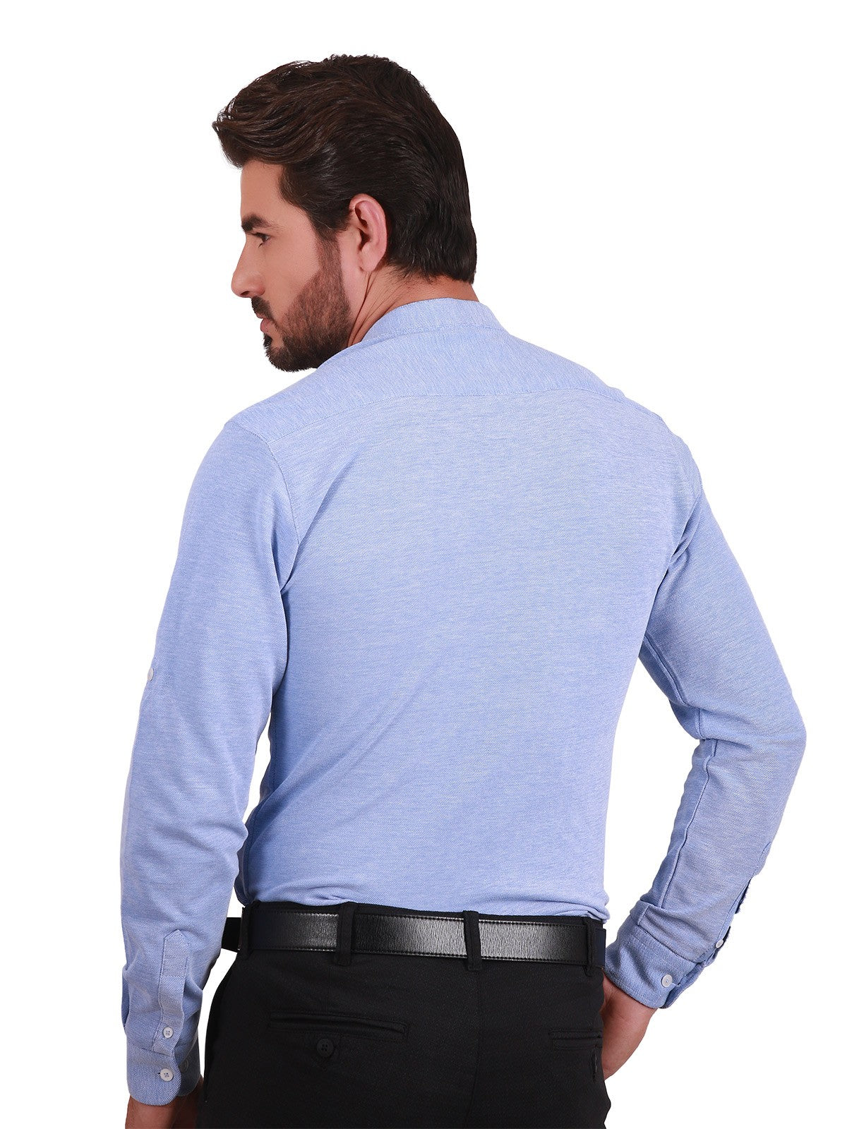Edenrobe - Men's Sky Blue Shirt - EMTSUC19-056