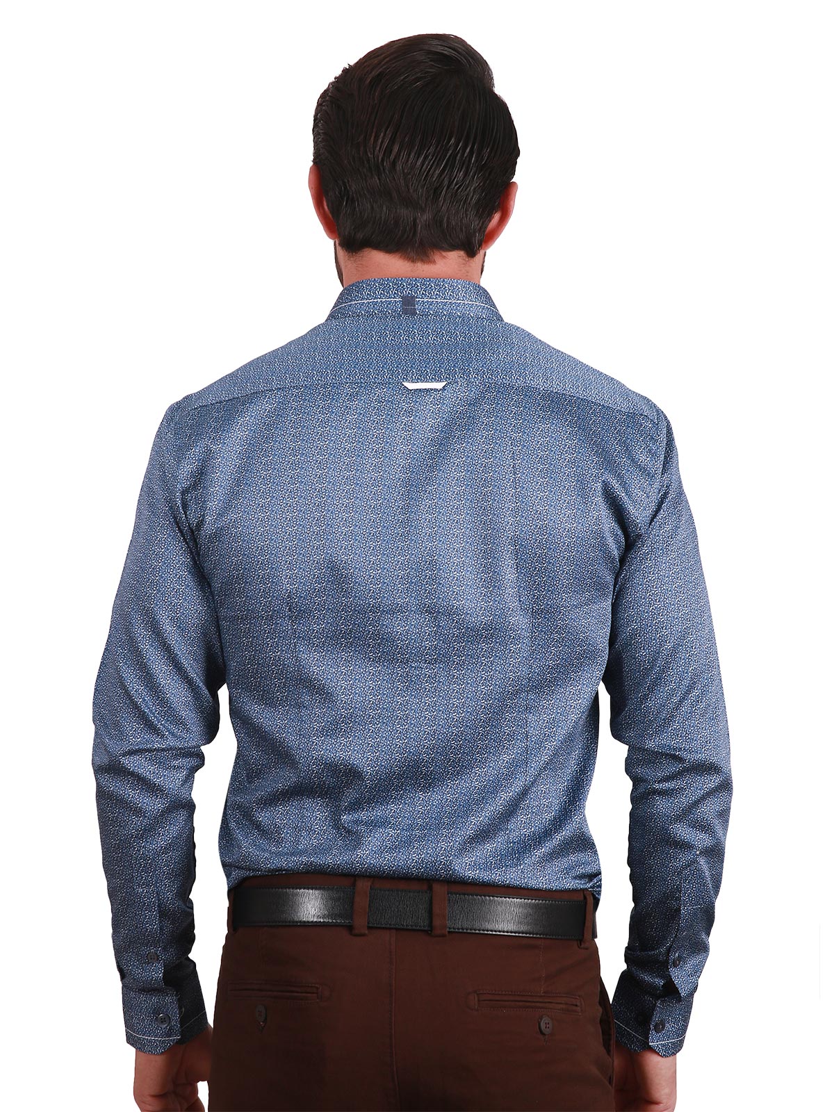 Edenrobe - Men's True Navy Shirt - EMTSUC19-061