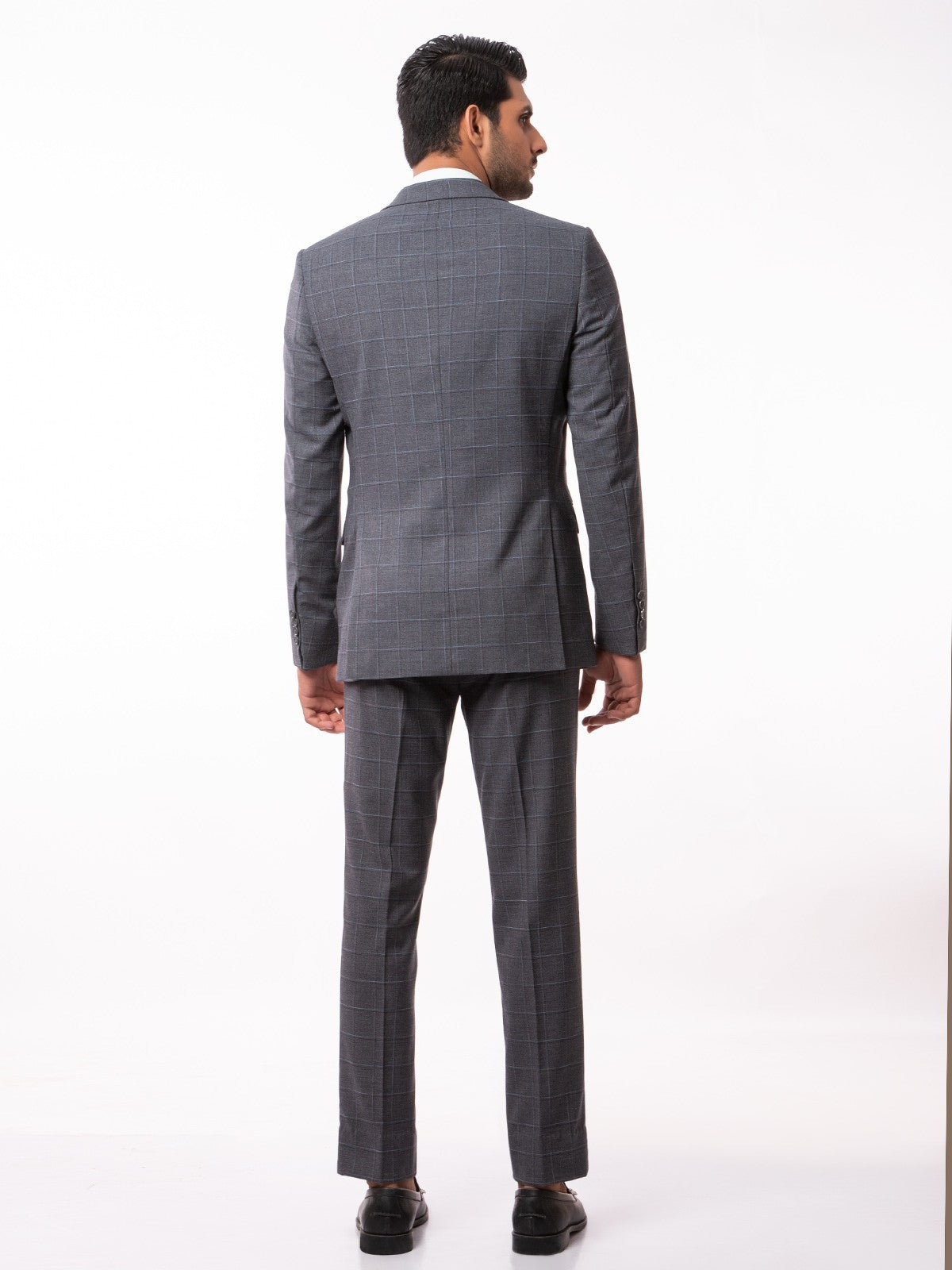 Edenrobe - Men's Grey Single Breast - EMTSB19-8107
