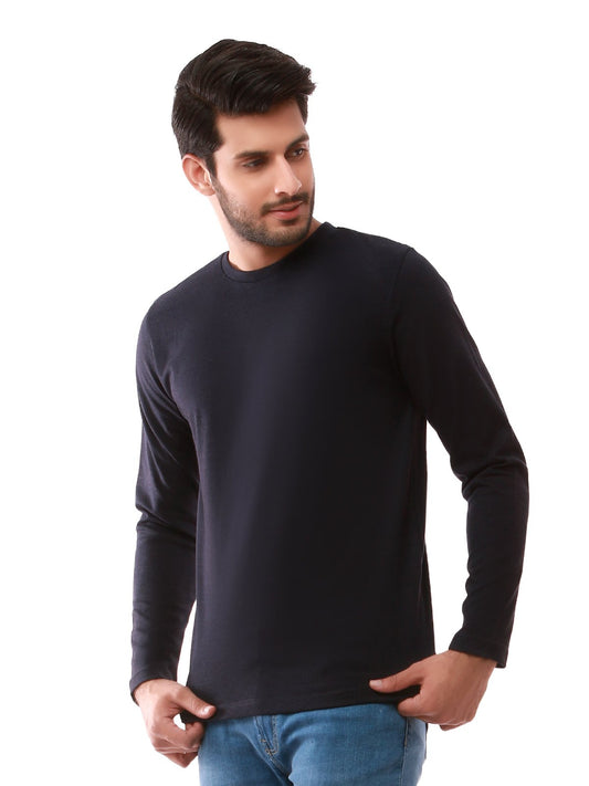 Edenrobe - Men's Dark Navy SweatShirt - EMTSS19-034