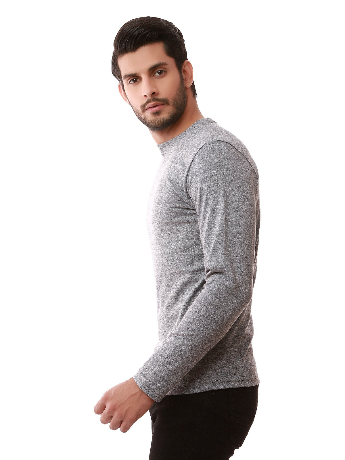 Edenrobe - Men's Grey SweatShirt - EMTSS19-035