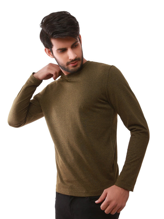 Edenrobe - Men's Dark Green SweatShirt - EMTSS19-036