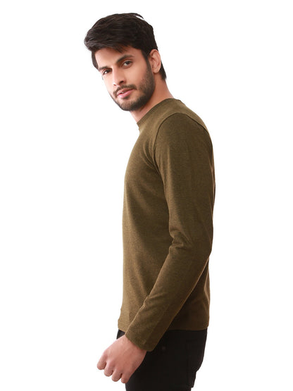 Edenrobe - Men's Dark Green SweatShirt - EMTSS19-036