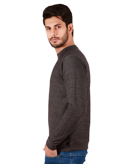 Edenrobe - Men's Dark Grey SweatShirt - EMTSS19-043