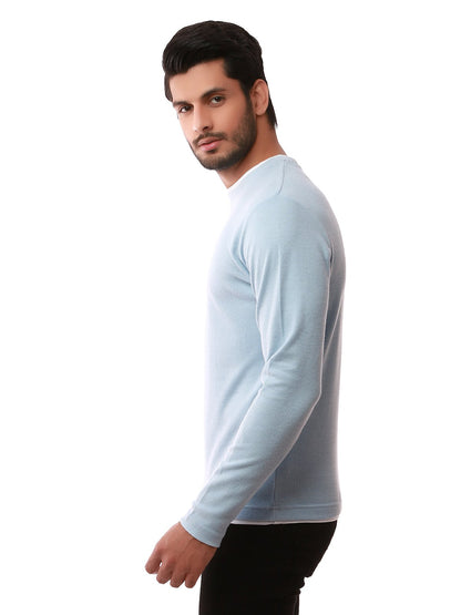 Edenrobe - Men's Sky Blue SweatShirt - EMTSS19-045
