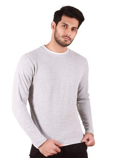 Edenrobe - Men's Ash Grey SweatShirt - EMTSS19-046