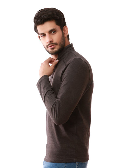 Edenrobe - Men's Charcoal Grey SweatShirt - EMTSS19-051