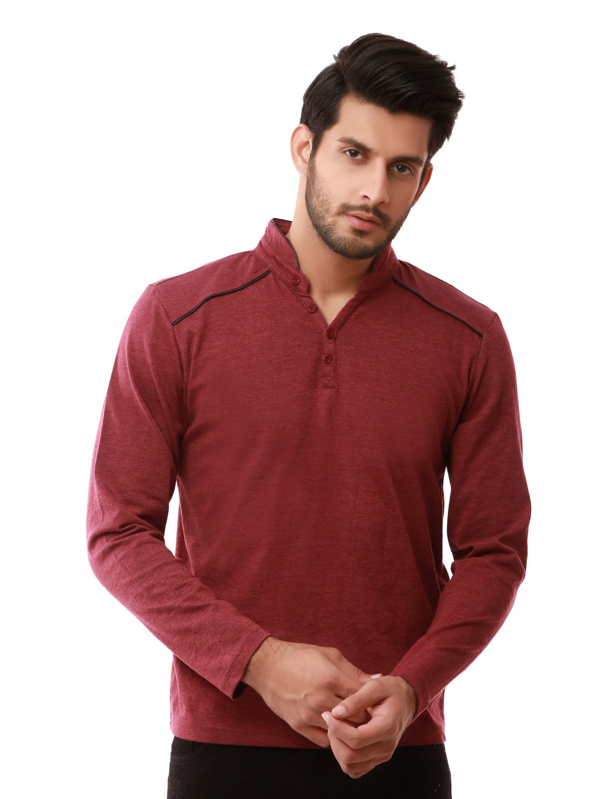 Edenrobe - Men's Mauve SweatShirt - EMTSS19-054