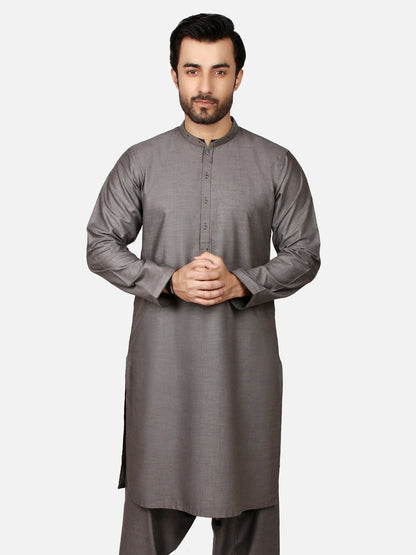Edenrobe - Men's Grey Swish Collection - EMTKS19-008