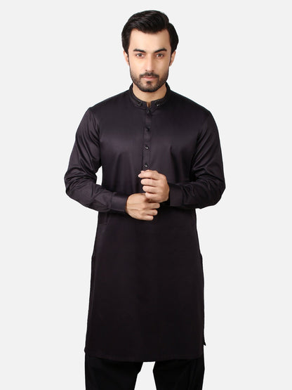 Edenrobe - Men's Black Swish Collection - EMTKS19-011
