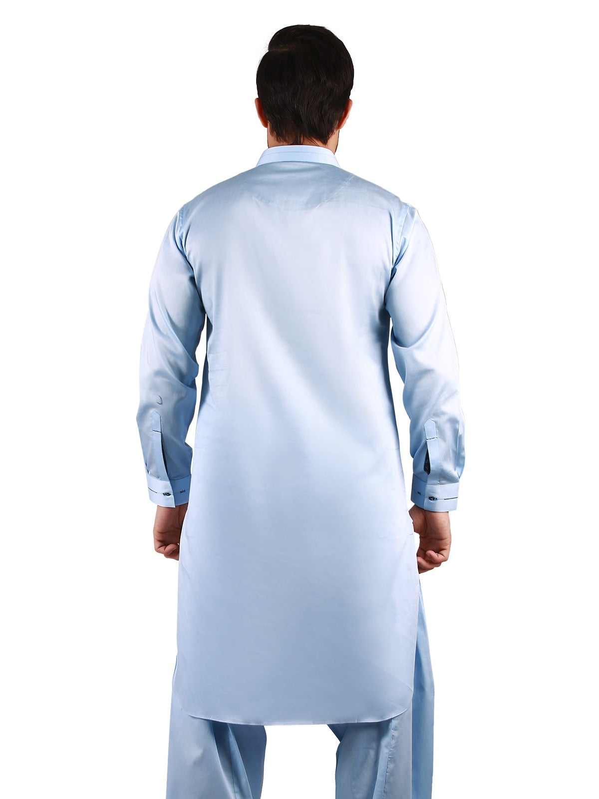 Edenrobe - Men's Sky Blue Swish Collection - EMTKS19-035