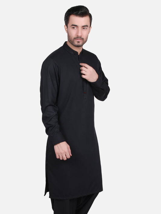 Edenrobe - Men's Black Swish Collection - EMTSW19S-9701