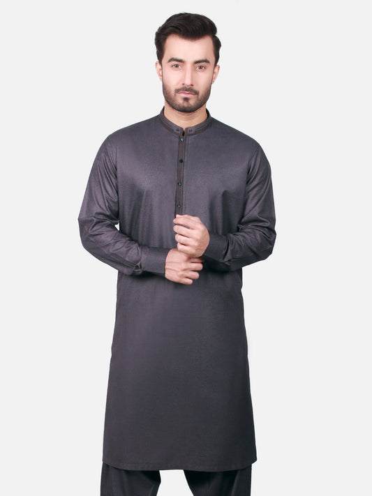 Edenrobe - Men's Dark Grey Swish Collection - EMTSW19S-9719