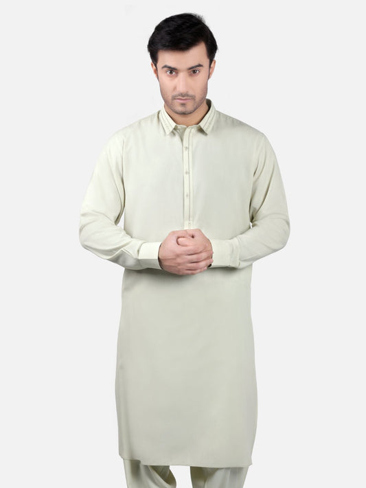 Edenrobe - Men's Cream Swish Collection - EMTSW19S-9748