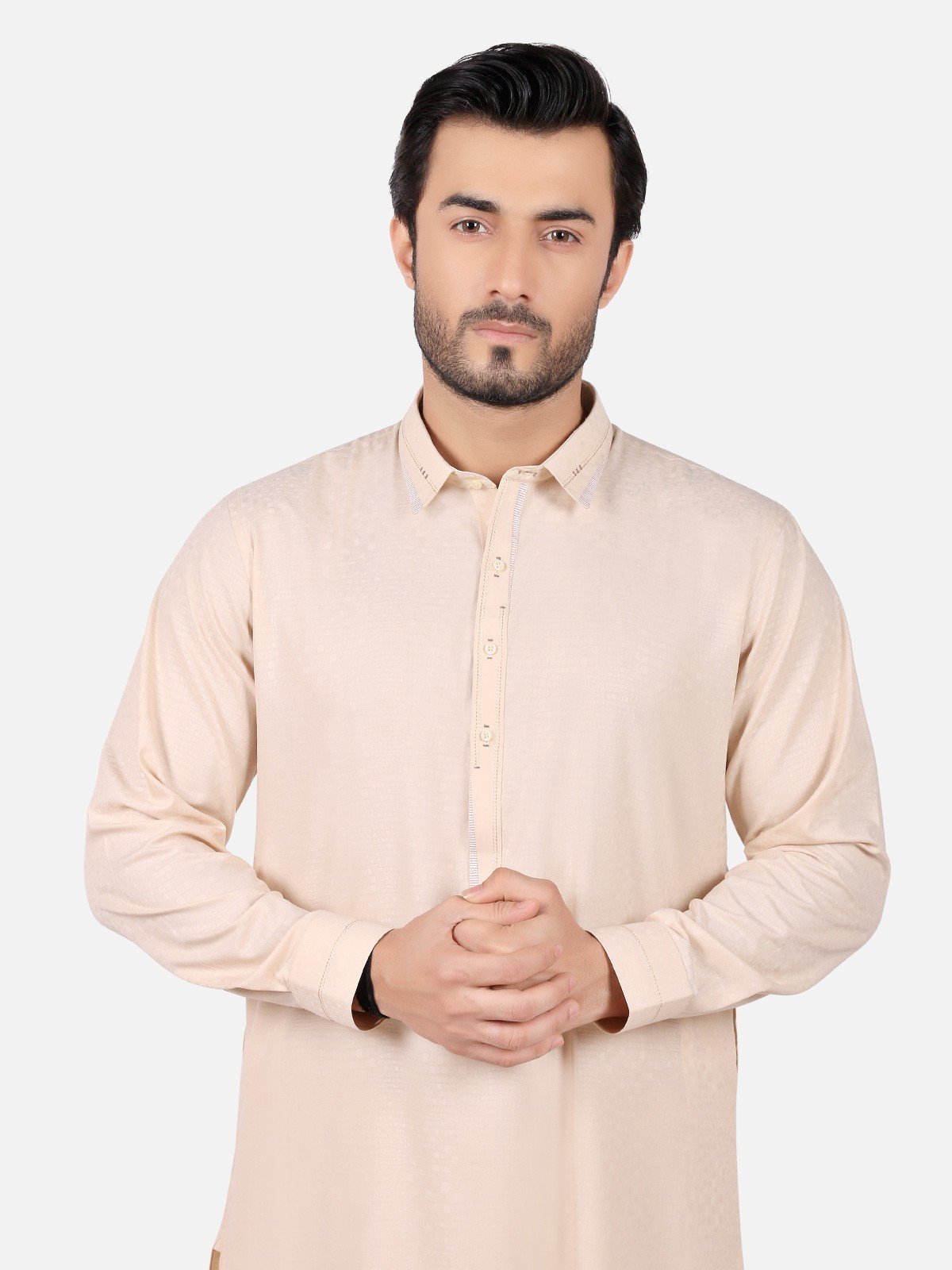 Edenrobe - Men's Beige Swish Collection - EMTSW19S-9765