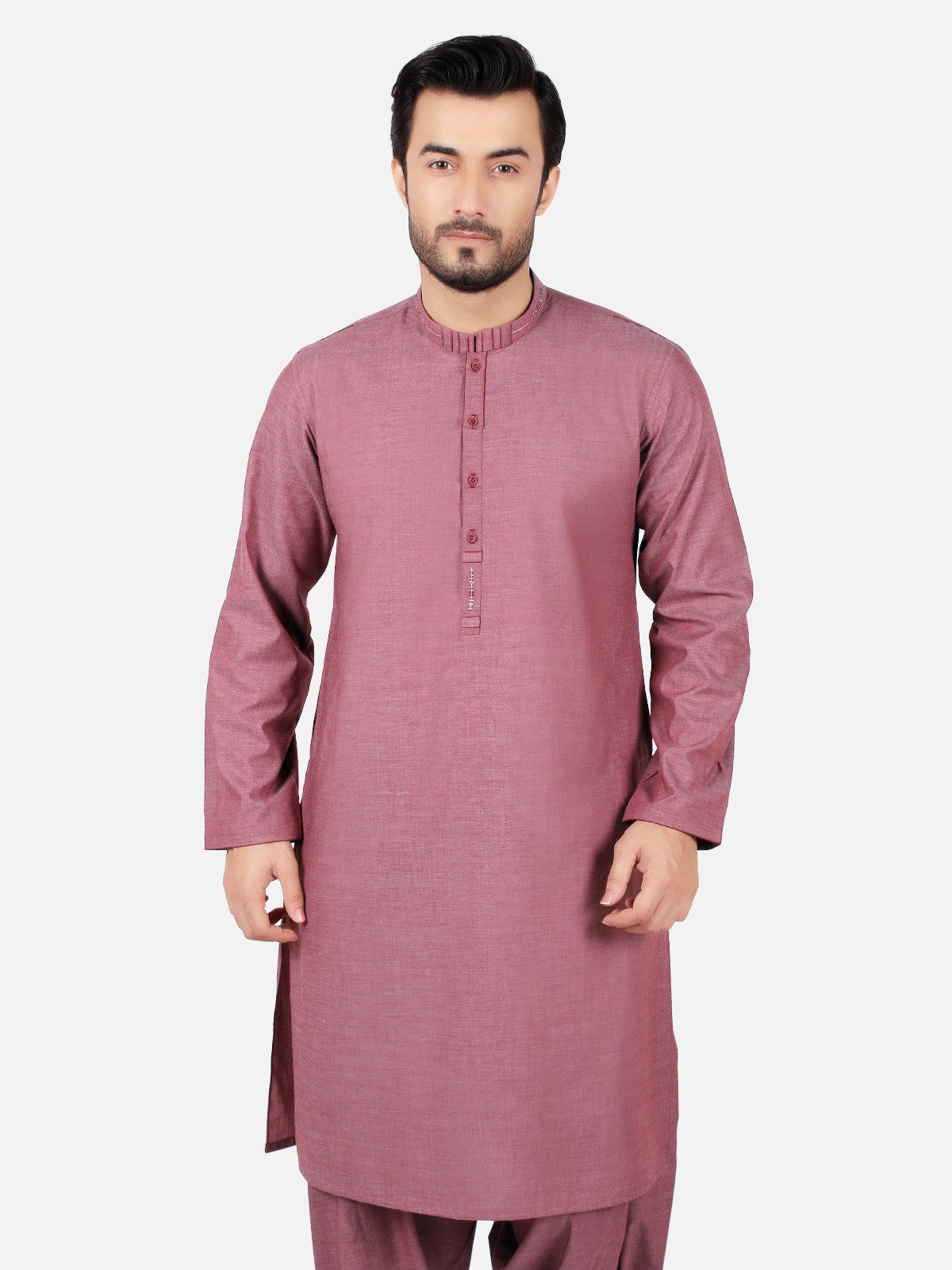 Edenrobe - Men's Burgundy Swish Collection - EMTSW19S-9771