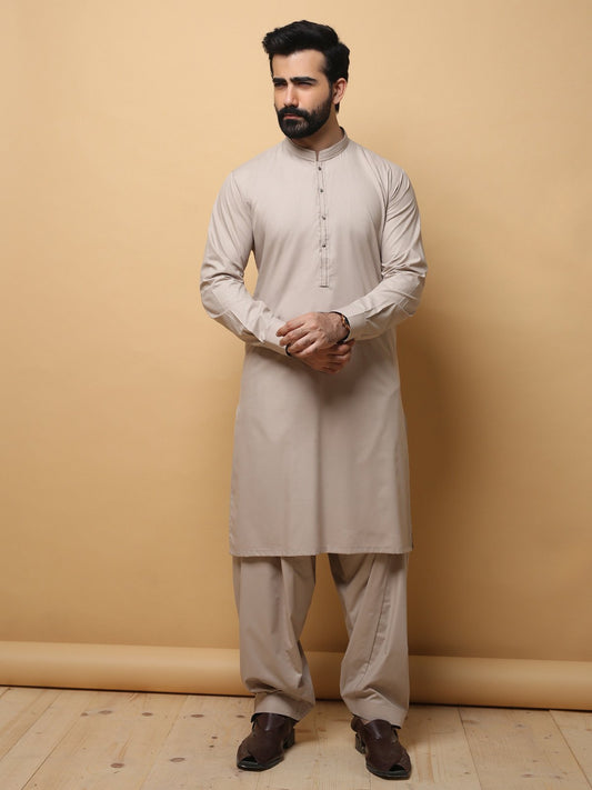 Edenrobe - Men's Light Coffee Swish Collection - EMTSW19S-9777