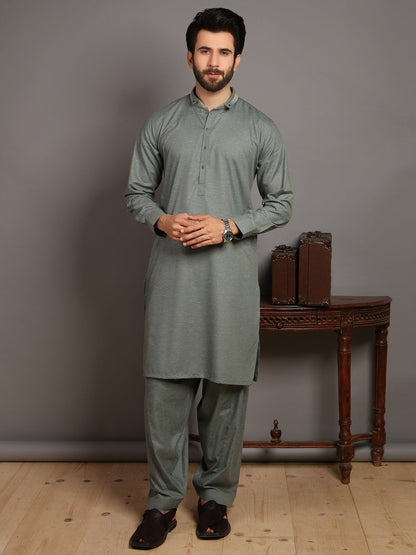 Edenrobe - Men's Sea Green Swish Collection - EMTSW19S-9793