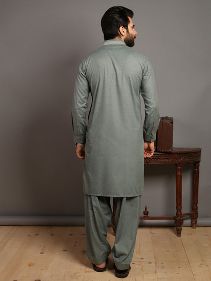 Edenrobe - Men's Sea Green Swish Collection - EMTSW19S-9793