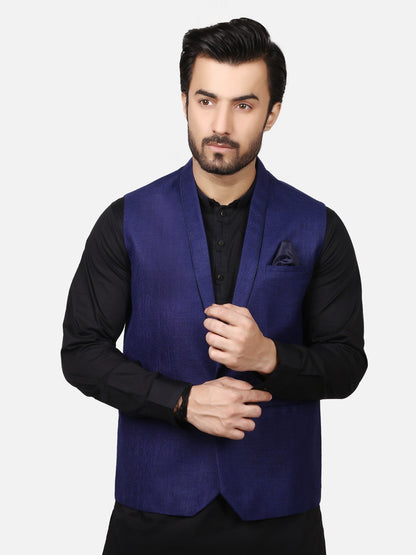 Edenrobe - Men's New Navy Waist Coat - EMTWC19-35670