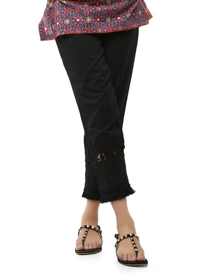 Edenrobe - Women's Black Trouser - ELBE19-76196