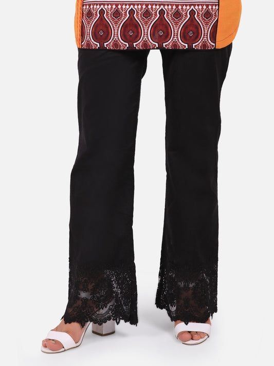 Edenrobe - Women's Black Trouser - ELBP19-76155