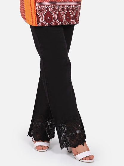 Edenrobe - Women's Black Trouser - ELBP19-76155