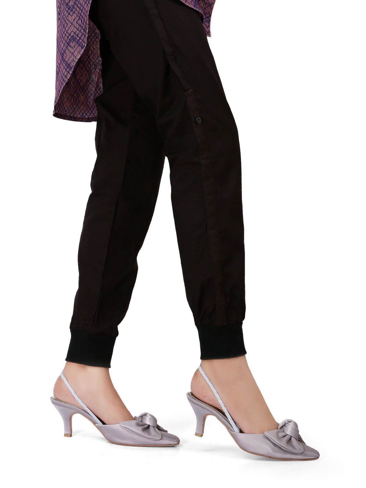 Edenrobe - Women's Black Trouser - ELBP19-76172