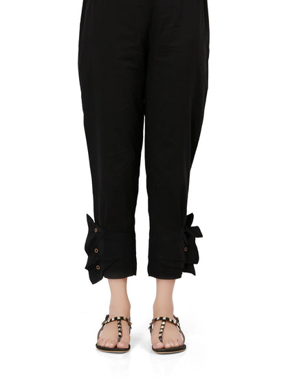 Edenrobe - Women's Black Trouser - ELBP19-76180