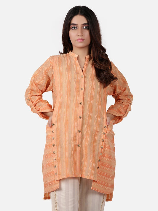 Edenrobe - Pret 1Pc Printed Rayon Shirt - ELTK19-66726