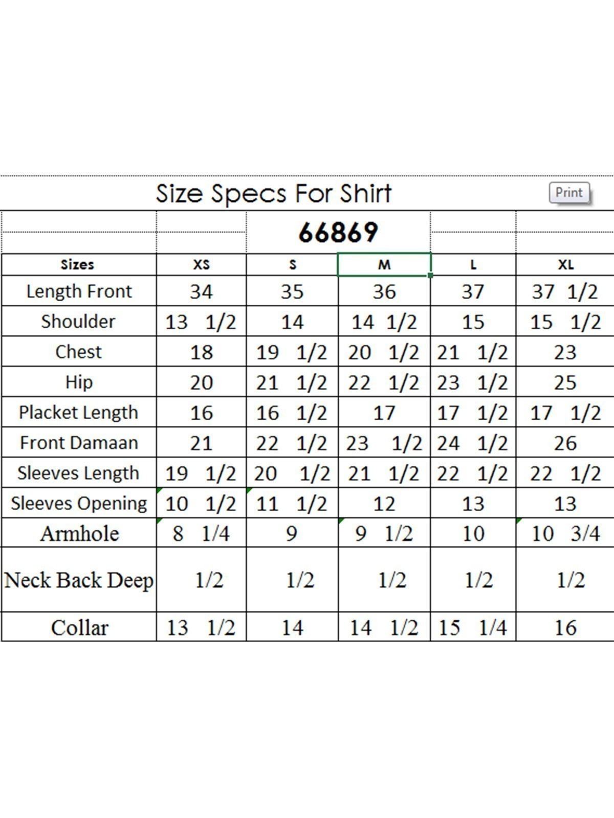 Edenrobe - Pret 2Pc Printed Cotton Shirt Trouser - ELTK19-66869 (2-PCS)