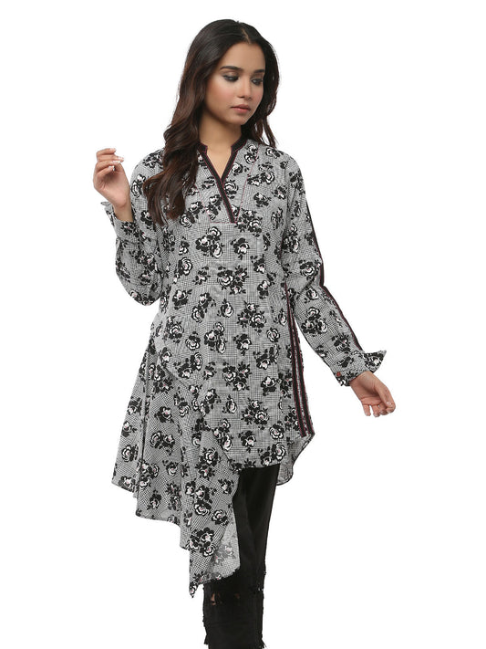 Edenrobe - Pret 1Pc Printed Cambric Shirt - ELTK19-66928