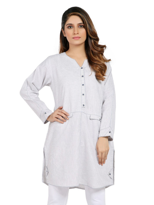 Edenrobe - Pret 1Pc Printed Rayon Shirt - ELTK19-66954