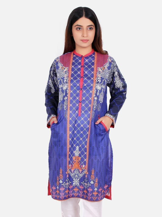 Edenrobe - Pret 1Pc Printed Lawn Shirt - ELTKA19-66721