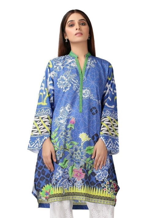 Edenrobe - Pret 1Pc Printed Lawn Shirt - ELTKA19-66739