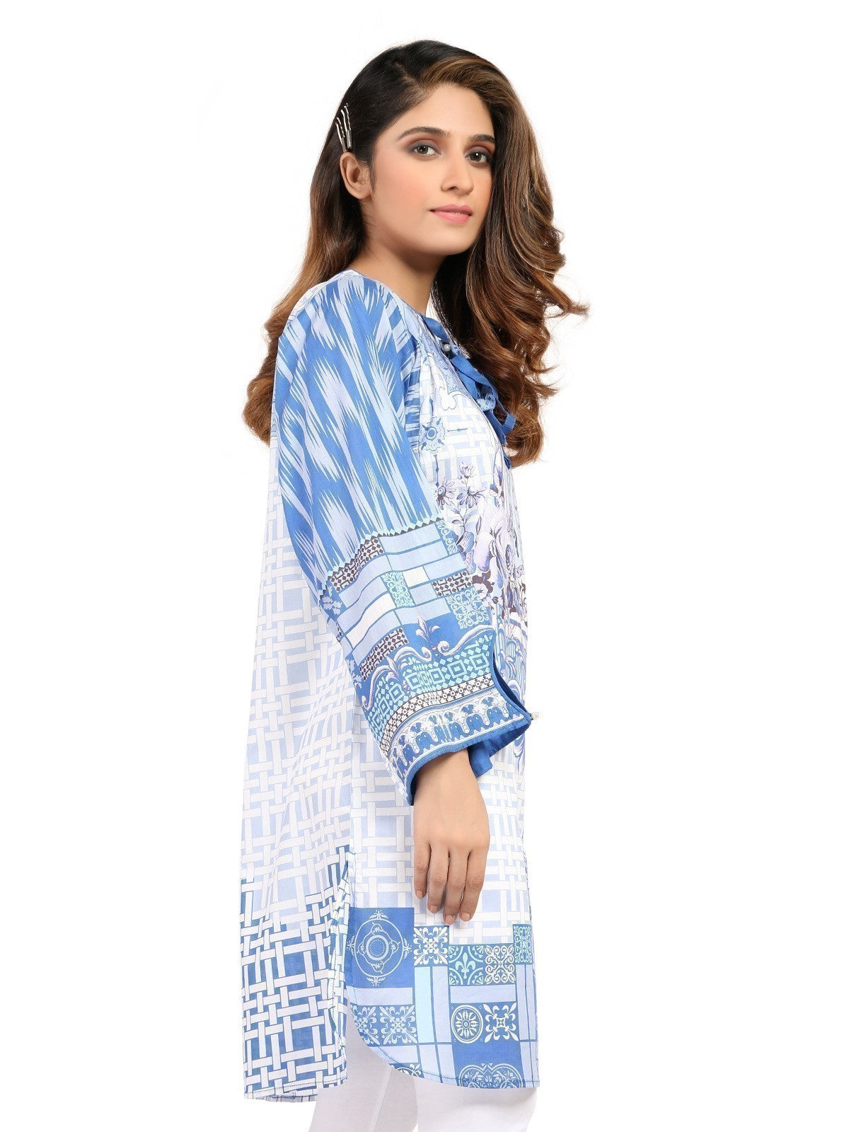 Edenrobe - Pret 1Pc Printed Lawn Shirt - ELTKA19-66754