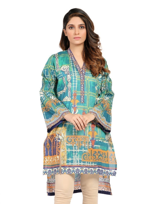 Edenrobe - Pret 1Pc Printed Lawn Shirt - ELTKA19-66757