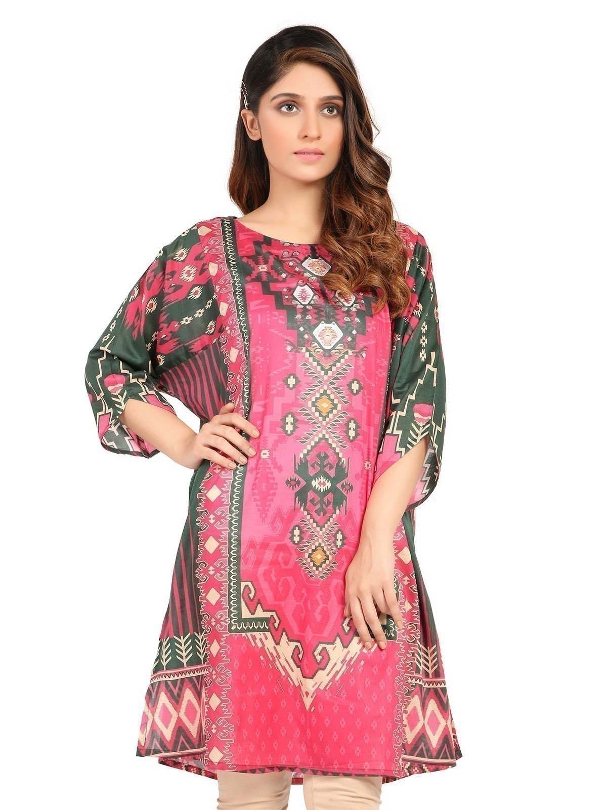 Edenrobe - Pret 1Pc Printed Lawn Shirt - ELTKA19-66766