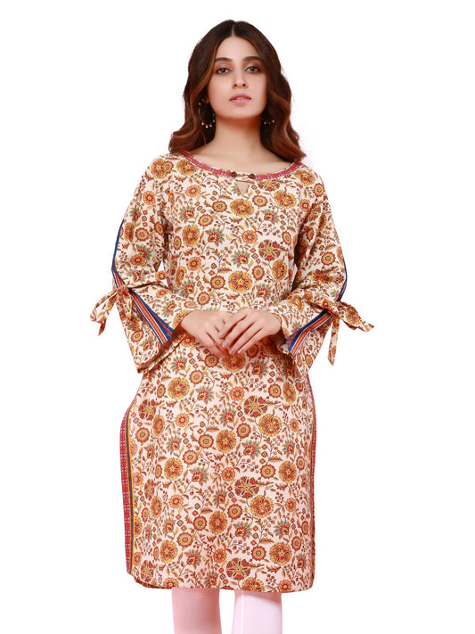 Edenrobe - Pret 1Pc Printed Cambric Shirt - ELTKA19-67122