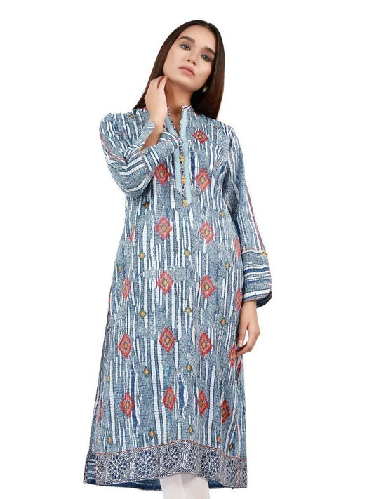 Edenrobe - Woman's Blue Pret - ELTKE19-66796