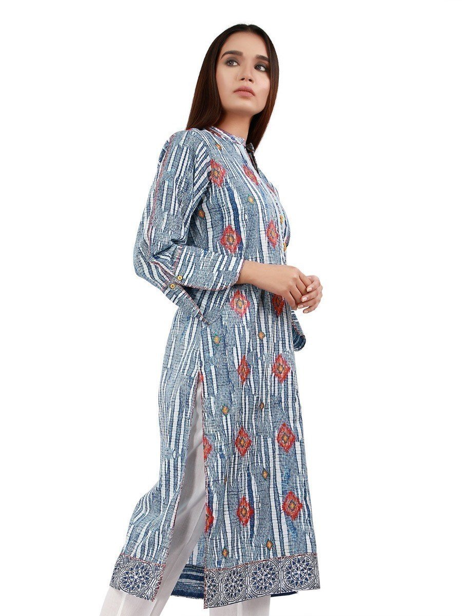 Edenrobe - Woman's Blue Pret - ELTKE19-66796