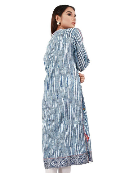 Edenrobe - Woman's Blue Pret - ELTKE19-66796