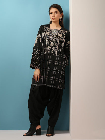 Edenrobe - Pret 2Pc Embroidered Cambric Shirt Trouser - ELTKE19-67018 (2-PCS)
