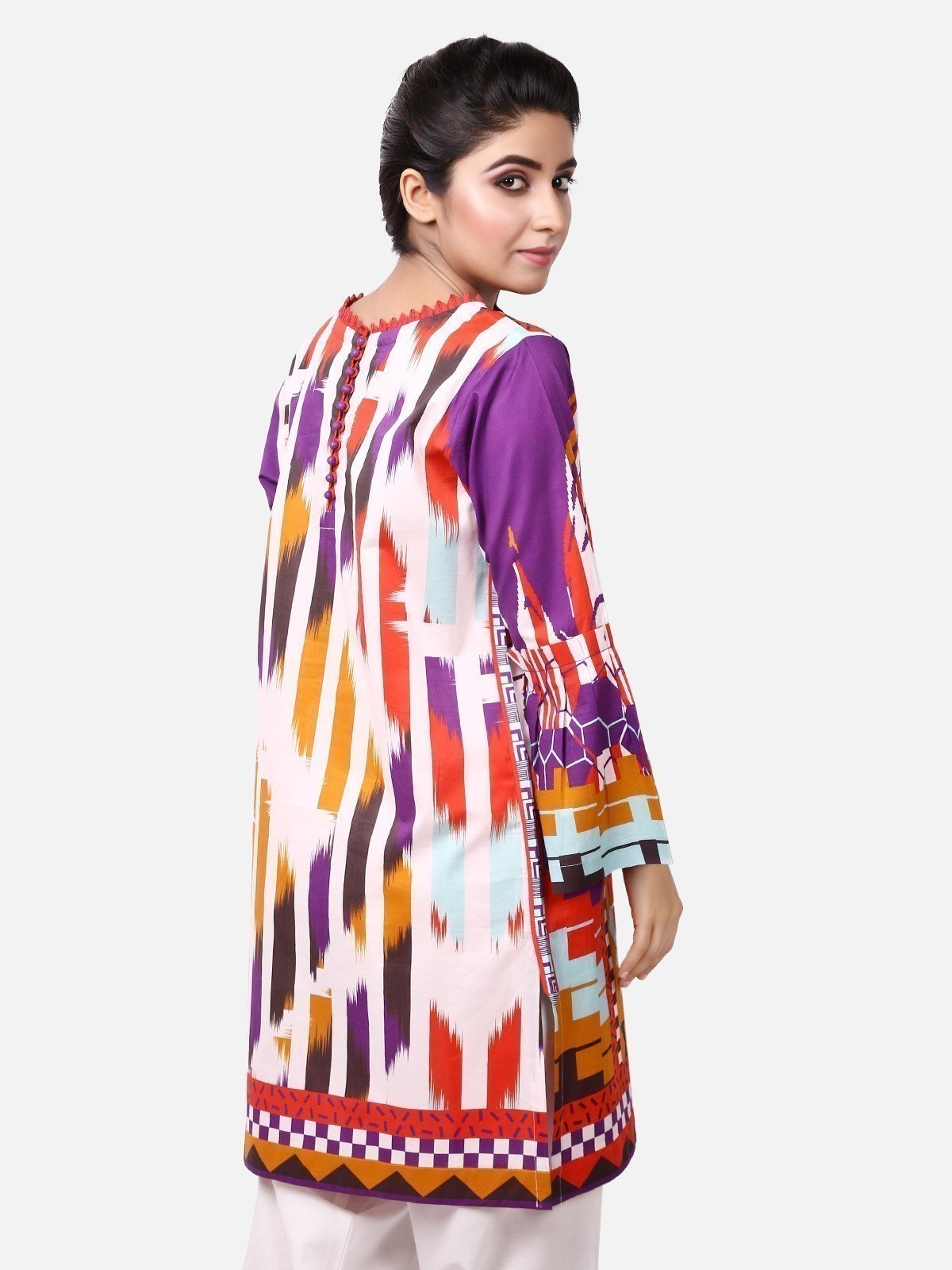 Edenrobe - Pret 1Pc Printed Lawn Shirt - ELTKP19-66679