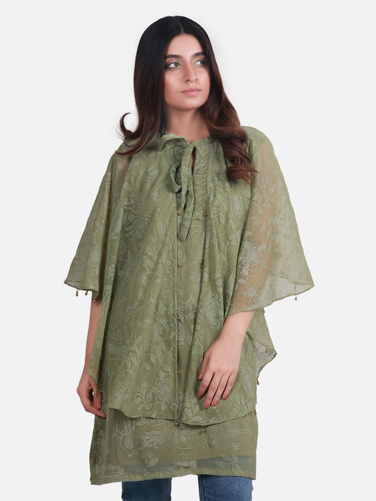 Edenrobe - Pret 1Pc Printed Rayon Shirt - ELTKP19-66688