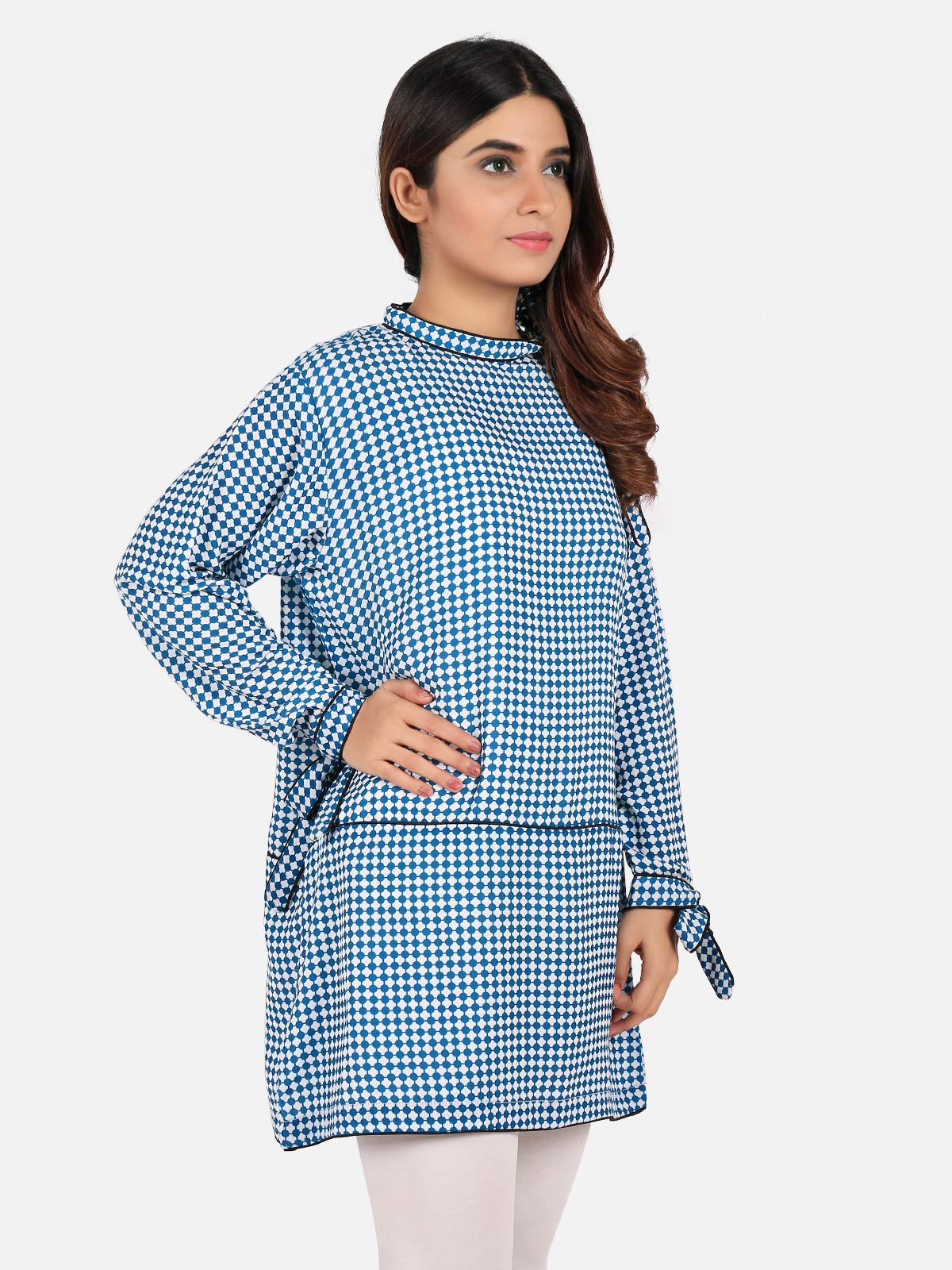 Edenrobe - Pret 1Pc Printed Rayon Shirt - ELTKP19-66727
