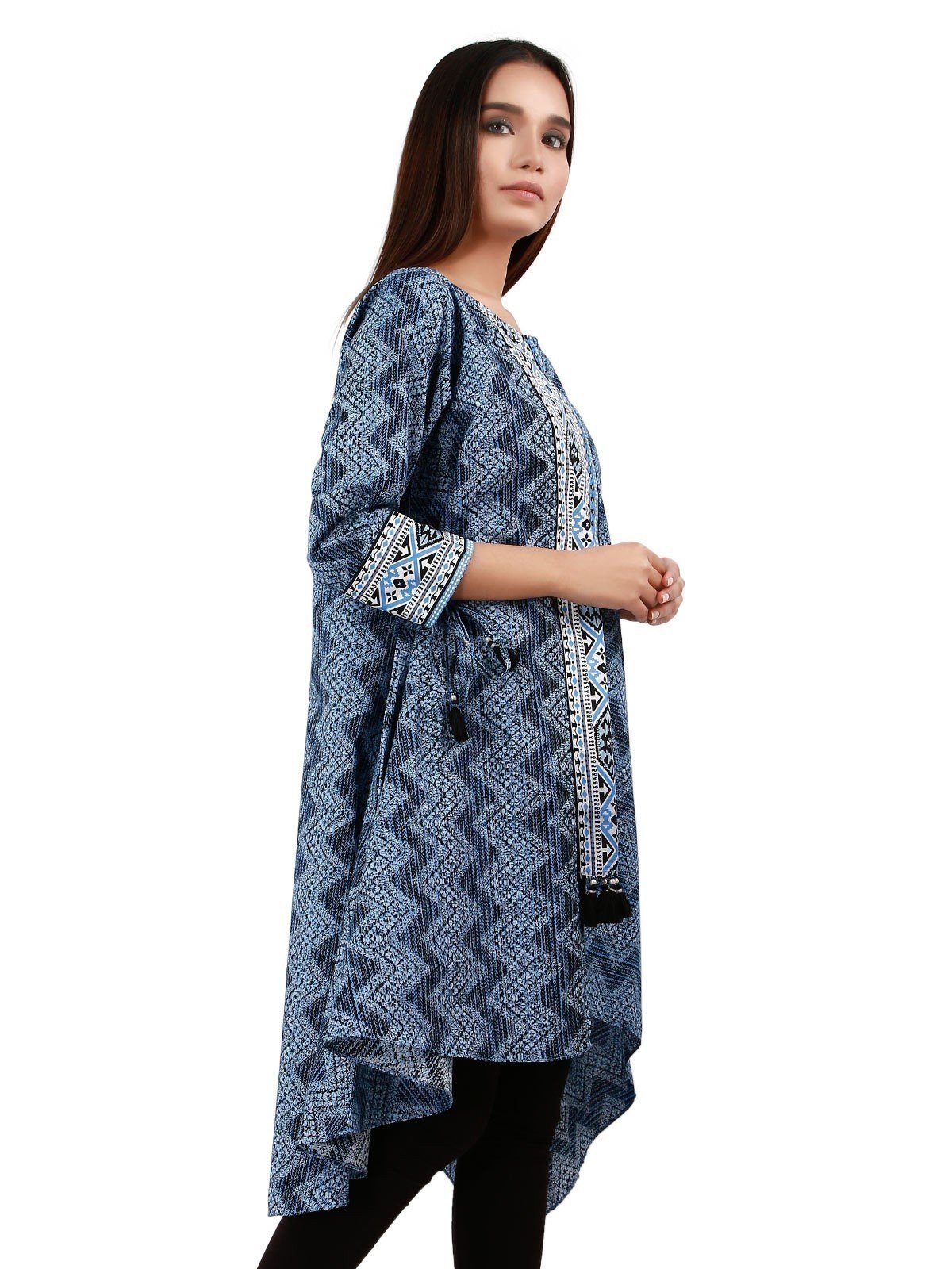 Edenrobe - Pret 1Pc Printed Lawn Shirt - ELTKP19-66792