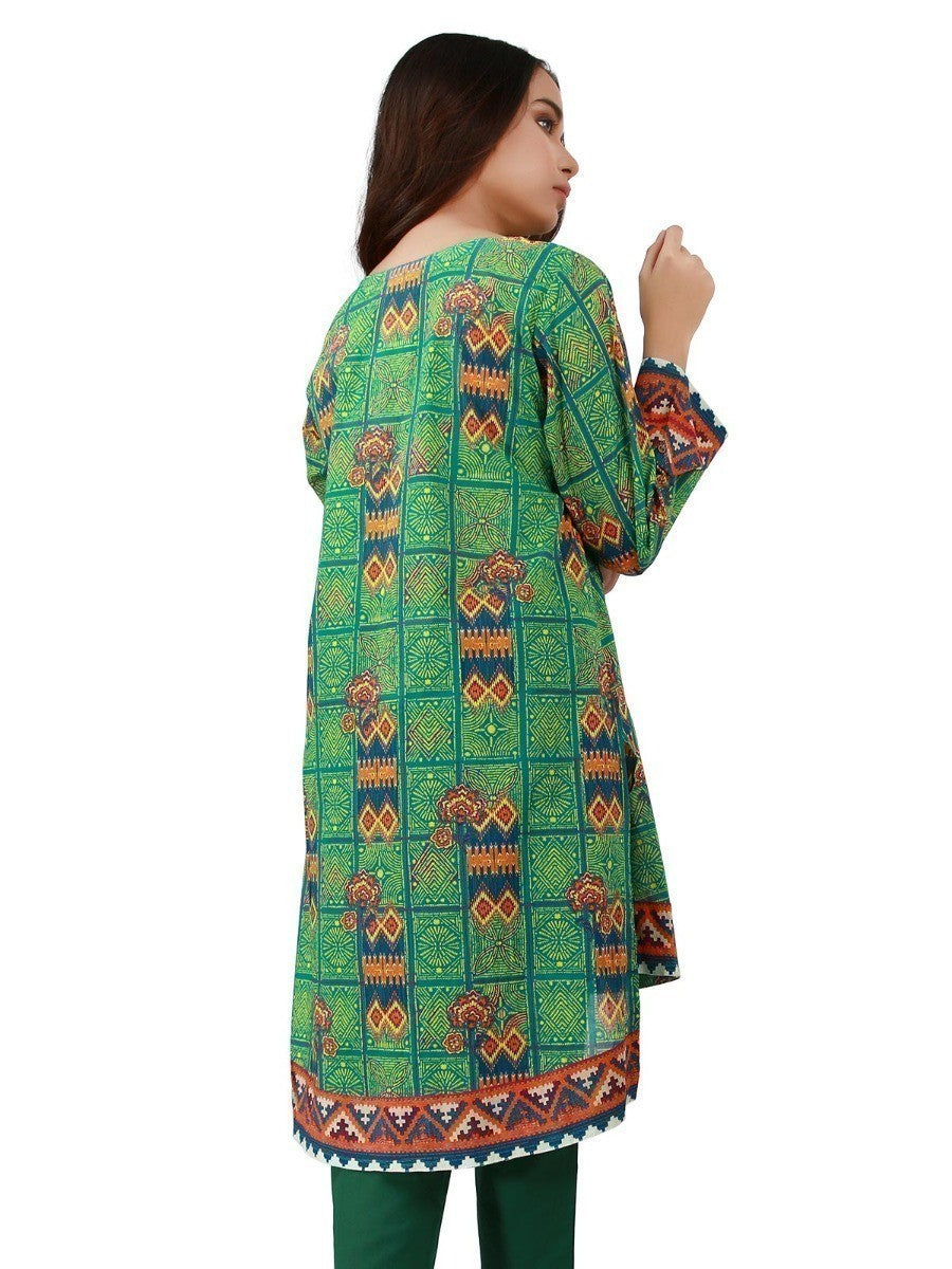 Edenrobe - Pret 1Pc Printed Lawn Shirt - ELTKP19-66807
