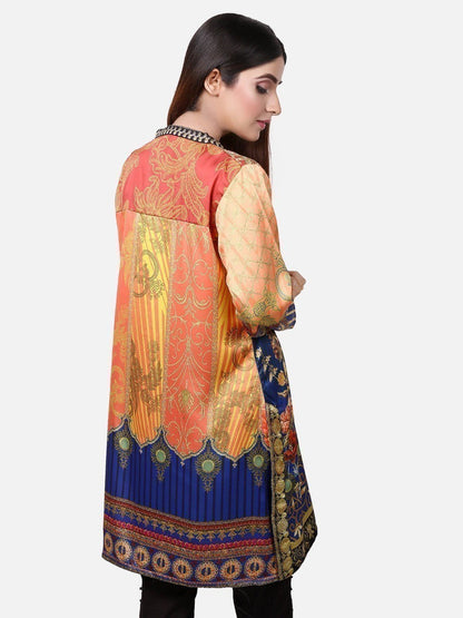 Edenrobe - Pret 1Pc Printed Multi Shirt - ELTKP19-66821