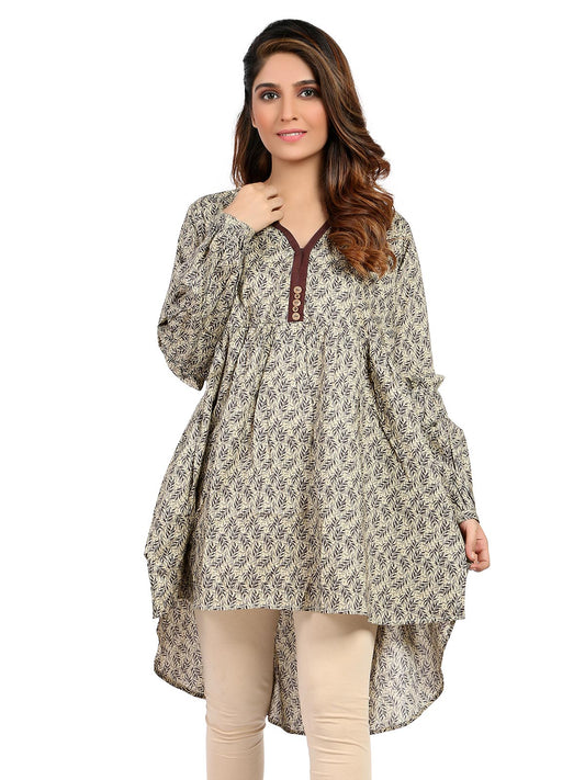 Edenrobe - Pret 1Pc Printed Lawn Shirt - ELTKP19-66841
